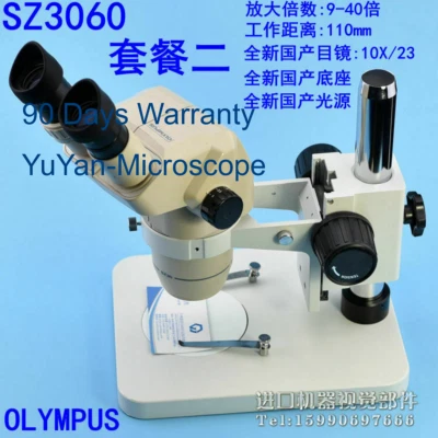 OLYMPUS SZ3060 Microscope+10x/22 eyepieces +STAND+Light #free shipping - Image 1 of 4