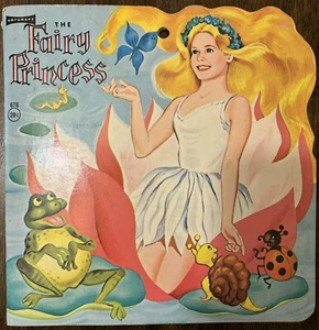 Vintage 1966 Artcraft The Fairy Princess Book #676 Saalfield Publishing Co. - Foto 1 di 9