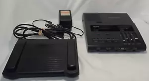 Sony BM-87DST Desktop Cassette Transcriber / Recorder W/ IN-75 Foot Pedal - Picture 1 of 11