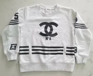 Life After baby Kids white Sweatshirt Coco 5 Homme-Femme size 130 - Picture 1 of 9