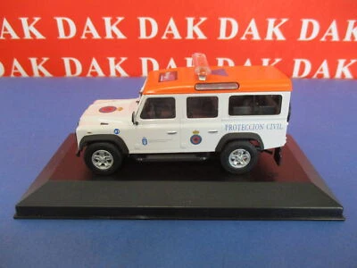 Die cast 1/43 Modellino Auto Land Rover 110 Protezione Civile La Coruna Cararama - Immagine 1 di 4