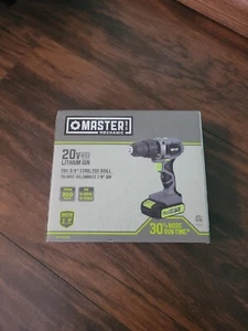Master Mechanic 20V 3/8" Lithium-Ion  New In Box - Picture 1 of 4