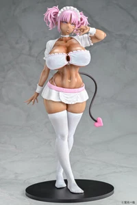 Black Gal Maid Succubus Cocoa Pink ver. Statue - Picture 1 of 10