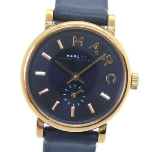 MARC BY MARC JACOBS Watches MBM1331 gold/Navy NavyDial Plated Gold/leather...