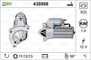 FIAT LANCIA PEUGEOT 309 405 SUZUKI TALBOT VALEO Starter Motor 12V 1.1-2.2L 78-