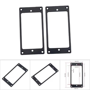 2Pcs Metal Humbucker Pickup Frame Mounting Rings Parts for Electric Guitars - Picture 1 of 8