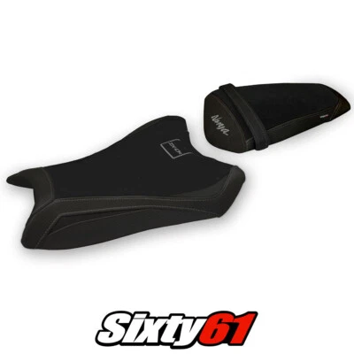 Черный чехол на сиденье Kawasaki Ninja ZX10R 2011 2012 2013 2014 2015 Tappezzeria - Изображение 1 из 4