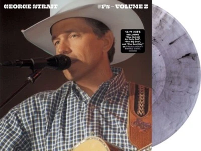 MCA NASHVILLE George Strait - #1's Vol. 3 [New Vinyl LP] Clear Vinyl, Smoke