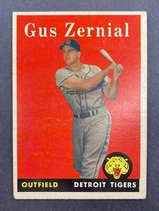 1958 Topps #112 Gus Zernial (Detroit Tigers) (A) - Bild 1 von 2