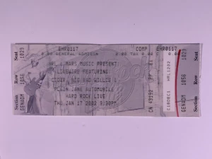 Plain Jane Automobile Ticket Complete Original Hard Rock Live Jan 17th 2002 - Picture 1 of 11