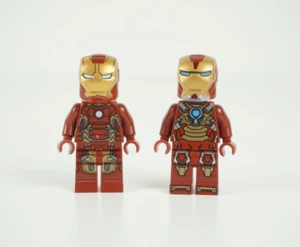 Lego Iron Man Mark 17 & 43 ARMOR MINIFIGUR Marvel Comics - Bild 1 von 5