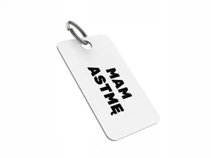 Personalizowany brelok medyczny "Mam astmę" - Zdjęcie 1 z 5