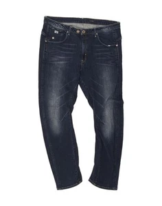 Pantalones de mezclilla ajustados G-STAR banana para hombre W34 L29 azul algodón AE02 - Imagen 1 de 4