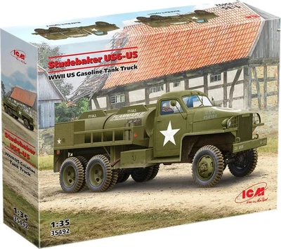 Camion a benzina ICM 1/35 American Studebaker US6-U5 modello in plastica... - Immagine 1 di 4