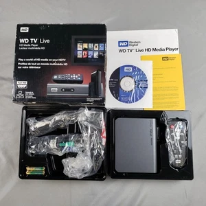 WD TV Live HD Media Player - HDMI WDBAAN0000NBK-NESN - New Open Box - Picture 1 of 13