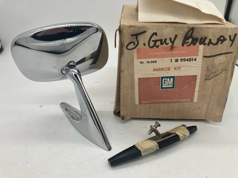 Espejo retrovisor manual cromado derecho Chevrolet Vega Monza 75-79 994814 Foto 1 de 4