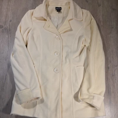 Abrigo Wet Seal Crema (L) Juniors Invierno Chaquetón Foto 1 de 4