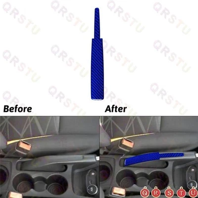 Cubierta interior de fibra de carbono azul para Ford Fiesta 2011-15 Foto 1 de 4