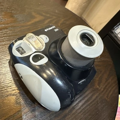 Polaroid 300 Instant Film Camera Black Compact Point & Shoot - Tested and Works - Image 1 of 4
