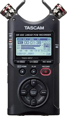 TASCAM R-40X 4ch Linear PCM Recorder Handy Recorder with USB Audio Interface USB - Image 1 of 4