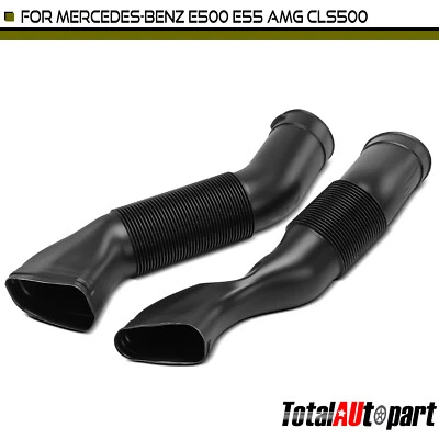 Manguera de admisión de aire 2 piezas para Mercedes-Benz CLS500 CLS55 AMG 2006 E500 E55 AMG 03-06 Foto 1 de 4