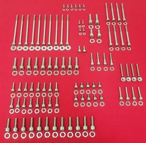 LS1 INTAKE TOP-END UPPER ENGINE BOLTS STAINLESS KIT LS2 LS3 LS6 LS7 5.7L CAMARO - Picture 1 of 2