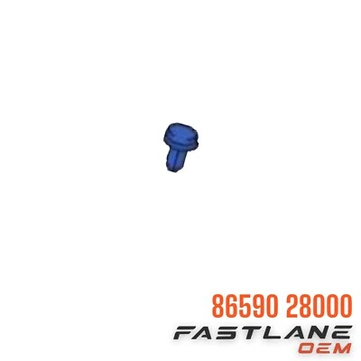 2000-2021 KIA SORENTO TRUNK TRIM PANEL CLIP 10 PSC NEW OEM 86590 28000 - Image 1 of 4