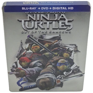 Tortues Ninja Mutantes:De l'ombre à la lumière SteelBook Débossé Blu-ray + DVD - Photo 1/10