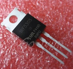 50PCS  IRF5305 MOSFET P-CH 55V 31A TO-220AB NEW - Picture 1 of 1