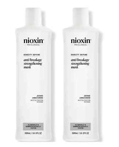 Nioxin Anti-breakage Strengthening Mask Set of 2 16.9 oz each new fresh - Picture 1 of 2