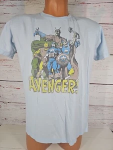 Marvel The Avengers Retro Style T-shirt Thor The Hulk Iron-Man Boys Large - Picture 1 of 10