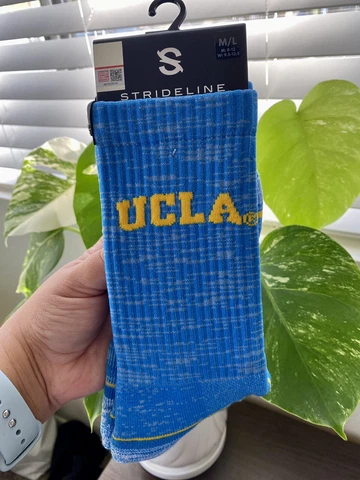 Strideline UCLA Bruins NCAA Mens Crew Sock Blue Cover