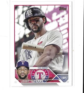 Leody Taveras 2023 Topps Update Series (SSP) Golden Mirror  Texas Rangers - Picture 1 of 2