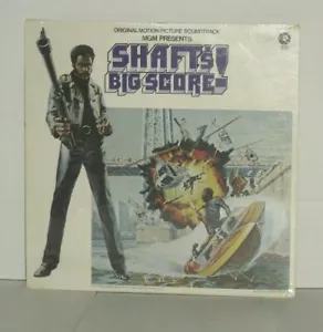 SHAFT'S BIG SCORE SEALED LP 1972 MGM O.C. Smith Gordon Parks 1SE36ST Vinyl - Picture 1 of 2