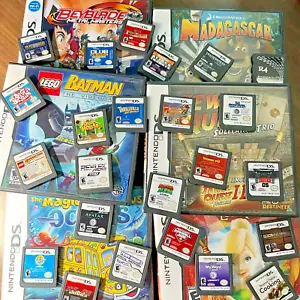 Nintendo DS Authentic Original Game Cartridges - Massive Lot : YOU PICK!!! - Picture 1 of 82