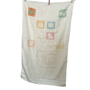 Dimensions Cross Stitch Kit WOODLAND CREATURES AFGHAN Blanket Partially Done - Picture 1 of 7