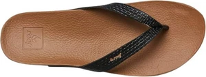 Neu REEF Cushion Bounce Court Flip-Flop Sandale schwarz Korb Damengröße 10 - Bild 1 von 4