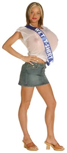 HUGE GIANT WET T SHIRT BOOBS BREASTS HALLOWEEN COSTUME DRESS NEW GC1311 - Picture 1 of 1