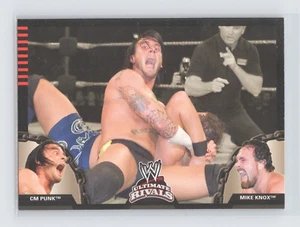 2008 Topps WWE Ultimate Rivals - #9 CM Punk Mike Knox - Picture 1 of 2