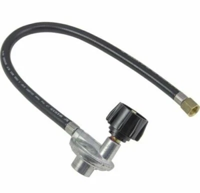 2ft /Propane Regulator/ Lp /Gas/ Hose /Universal/ Type-1 Female End / 3/8 IN. - Image 1 of 4