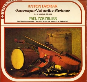 PAUL TORTELIER, DVORAK CONCERTO POUR VIOLONCELLE LP TRIANON 2C045-00662 STEREO - Picture 1 of 2