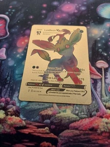 pokemon karten Leafeon Vmax Gold Display/Geschenk - Bild 1 von 1