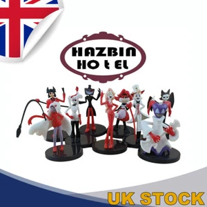 Hazbin Hotel Action Figures Toys figurines Gifts PVC Room Display 9pc - Picture 1 of 12