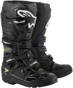 Alpinestars Tech 7 Enduro Drystar Boots Herren Stiefel Wasserdicht Schwarz Grau - Bild 1 von 8