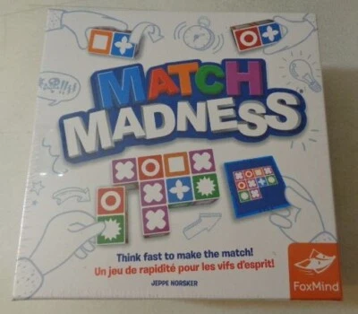 Матч безумие настольная игра - визуальный матч игры на FoxMind новый в заводской упаковке - Изображение 1 из 4
