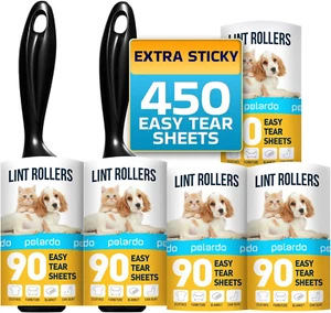 Lint Rollers for Pet Hair, Sticky, Remover for Couch, Clothes Furniture and Carp - Picture 1 of 12