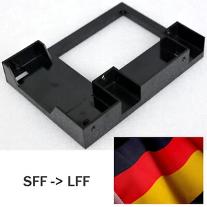 HP 3,5"   2,5" (8,89 6,35cm) FESTPLATTEN ADAPTER RAHMEN 661914-001 SAS S-ATA R11 - Afbeelding 1 van 4