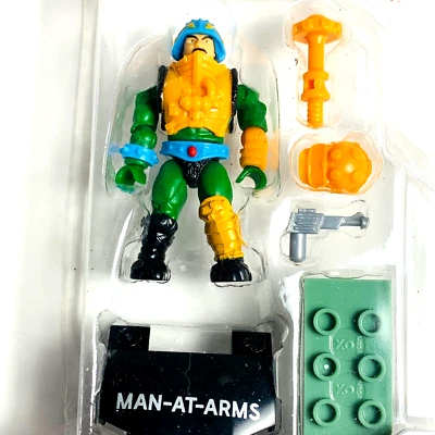 Mega Construx Masters of the Universe Man-at-Arms FWV52 NO PACKAGE CARD - Image 1 of 4