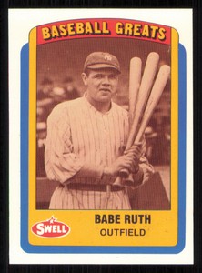 1991 Line Drive Babe Ruth #1 Babe Ruth - - - Near Mint