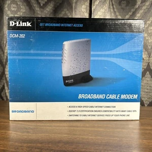 D-Link Kabel szerokopasmowy Modem Dostęp do Internetu USB Ethernet DCM-202 DOCSIS 2.0 NOWY - Zdjęcie 1 z 10
